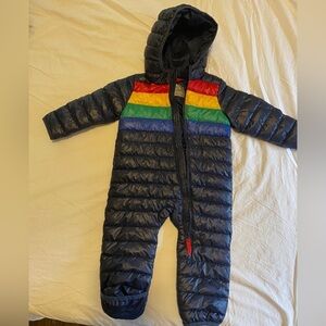 Lightweight Puffer Snowsuit 9-12 months